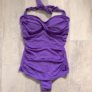 Jantzen one piece maillot swimsuit